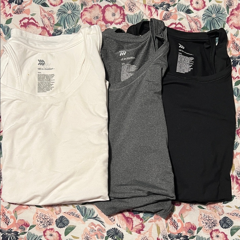 SOLD…..,,…..Racerback tank bundle